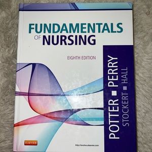 Nursing ELSEVIER Fundamentals of nursing textbook